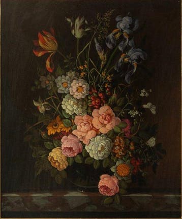 Oskar Denner (1924-?) - Blumenstillleben
