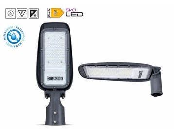 Veiling - 10x LED Straatlantaarn 30W – 6400K – Grijs –, Nieuw