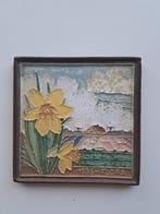 Tegel - Flora 1935 - De Porceleyne Fles, Delft - 1930-1940 -, Antiek en Kunst