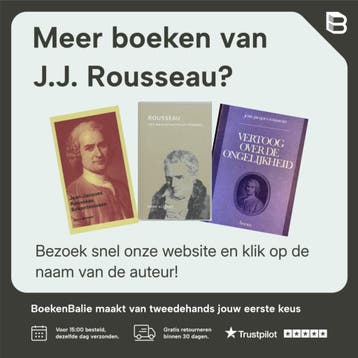 Het maatschappelijk verdrag, of Beginselen der, Verzenden, Gelezen, J.J. Rousseau