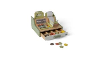 Dantoy houten speelgoed kassa 17-de van €45,99 voor €22,99, Ophalen of Verzenden, Nieuw