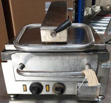 Occasion Silex Single contactgrill S-140, Zakelijke goederen, Horeca | Keukenapparatuur, Ophalen, Gebruikt