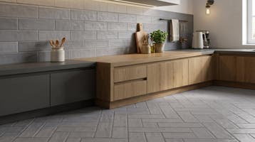 Vloertegel/Wandtegel Grijs 7x28cm (Muurtegels), Keramiek, Nieuw, 20 tot 40 cm, 10 m² of meer