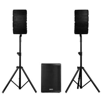 VONYX VX915 Compact 2.1 Line Array Set 1400W met 15 inch, Audio, Tv en Foto, Luidsprekers, Ophalen of Verzenden, Nieuw