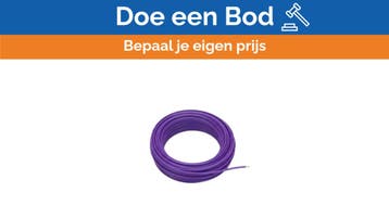 Bieden: Lapp H07V-K 4mm violett ground cable length 100M, Watersport en Boten, Ophalen of Verzenden, Nieuw, Kabel of Apparatuur