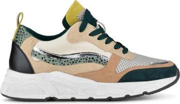 PS Poelman Carocel Dames Imitatie Leren Suède Runner, Kleding | Dames, Schoenen, Verzenden, Nieuw