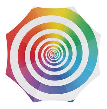 Strandparasol Spirale 180 cm, Verzenden, Nieuw