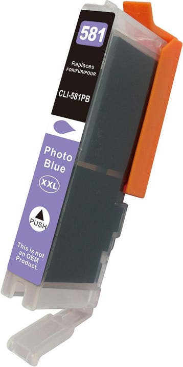 Huismerk Canon CLI-581XXL PB cartridge foto blauw, Verzenden, Nieuw, Huismerk
