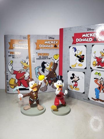 Disney, Hachette - Beeldje - 2 figurine Picsou Disney,, Nieuw