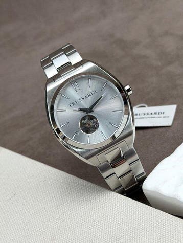 Trussardi - Metropolitan Automatic Date - Zonder, Sieraden, Tassen en Uiterlijk, Horloges | Heren, Nieuw