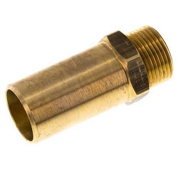 28mm x G3/4 insteekfitting Messing Buitendraad, Verzenden, Nieuw