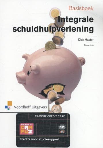 Basisboek integrale schuldhulpverlening, 9789001820824, Boeken, Verzenden, Zo goed als nieuw, HBO