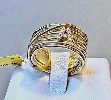 Rubinia - Ring Zilver - 0.30ct. tw. Diamant (Natuurlijk), Nieuw