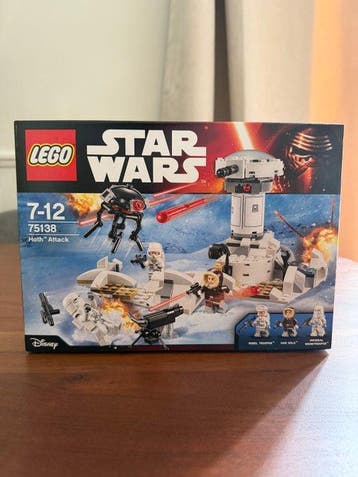 Lego Set - 75138 - Star Wars - Hoth Attack, Nieuw