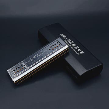 SWAN 24-Gats Tremolo Harmonica - Dubbelzijdig C/G Toets - Mu, Muziek en Instrumenten, Verzenden, Nieuw