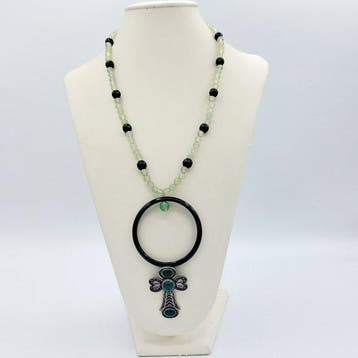 Zonder minimumprijs - Ketting met hanger Zilver - en 18k, Sieraden, Tassen en Uiterlijk, Antieke sieraden