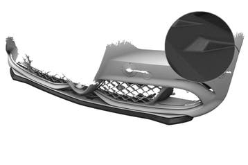 Beker spoilerlip voor Alfa Romeo Giulia Quadrifoglio CSL902-, Verzenden, Nieuw