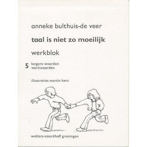 Taal is niet zo moeilijk Werkblok 5 (zie omschrijving), Boeken, Schoolboeken, Nieuw, Verzenden