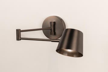 Rietveld Wandlampen - Bruin, Brons - Metaal, Verzenden, Nieuw