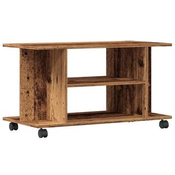 TV-meubel oud houtlook | Laatste Stuk! | Retourdeal, Modern, Industrieel, Zo goed als nieuw, Minder dan 100 cm, 25 tot 50 cm