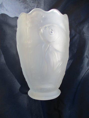 BAROLAC, Daprès Joseph Inwald - Vaas - Gegoten glas Art, Antiek en Kunst