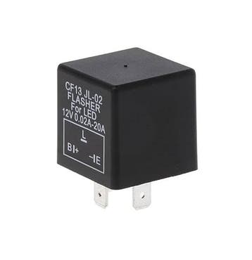 Knipperlicht relais CF13 - 3 pin 12V - 0.02A - 20A, Ophalen of Verzenden, Nieuw