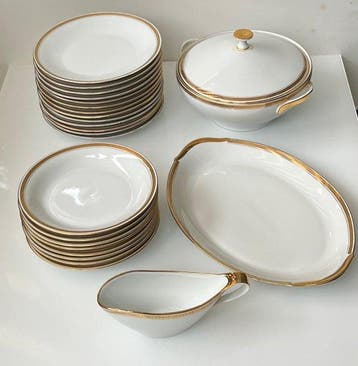 Tafelservies (24) - Porselein, Antiek en Kunst