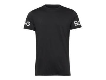 Veiling - Bjorn Borg Performance Tee Zwart - L, Kleding | Heren, Sportkleding, Nieuw
