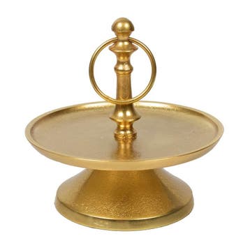 keuken etagère goud rond 1 laag 20cm, Verzenden, Nieuw