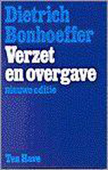 VERZET EN OVERGAVE - D. BONHOEFFER 9789025940096, Verzenden, Gelezen, D. BONHOEFFER