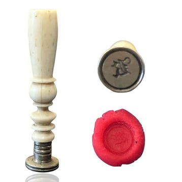 antigo de lacre (carimbo de mesa) - Zegel Antiek - oud