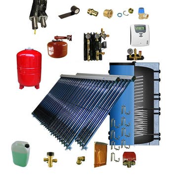 CV verwarming en tapwater zonneboiler 800L+ 2x Prisma Pro 24, Verzenden, Nieuw
