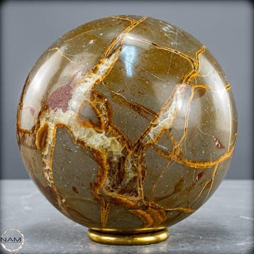 Zeer zeldzame Simbirzit - Sphere uit Ulyanovski, Rusland-, Antiek en Kunst