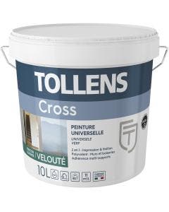 Cross 2in1 Zijdemat 10 liter, Doe-het-zelf en Verbouw, Verf, Beits en Lak, Nieuw, Ophalen of Verzenden