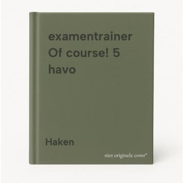 examentrainer Of course! 5 havo - Haken 9789034572981, Verzenden, Gelezen, Haken