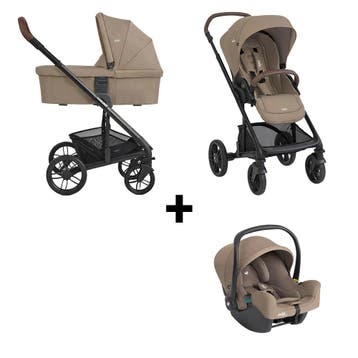 Joie Chrome2 Trio 3-in-1 Kinderwagen Cashew incl. i-Snug2 Au, Verzenden, Nieuw