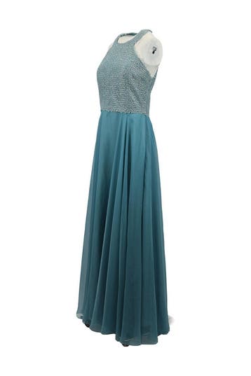 Luxuar Jurk in maat 42 Zilver, Kleding | Dames, Luxuar, Verzenden, Zo goed als nieuw, Overige kleuren