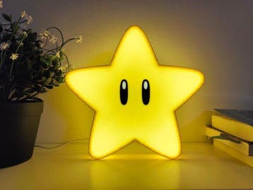 Custom Item - Super Mario - Star Lightbox - Gaming, Nieuw