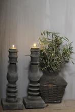 Mini LED waxinelichtje Sand 3,5 x 4 cm - 4 stuks, Ophalen of Verzenden, Nieuw