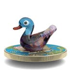Canada. 5 Dollars 2022 - Murano glass Series - Blueneck Duck