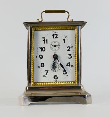 Wekker - Junghans - Metaal - 1910-1920 - Antiek met