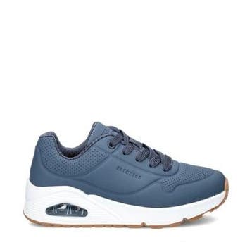 Skechers Street Uno lage sneakers in het Blauw, Kleding | Dames, Skechers, Nieuw, Sneakers of Gympen, Verzenden
