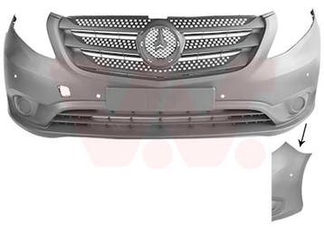 Bumper o.a: Mercedes-Benz, Vito (447.6), Vito Mixto (447.7), Ophalen of Verzenden, Nieuw, Mercedes-Benz, Bumper