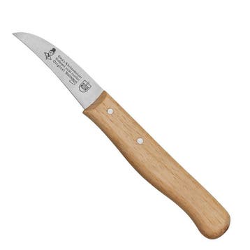 RÖR Solingen Schilmesje Krom Hout – Carbonstaal – Omas, Ophalen of Verzenden, Nieuw, Hout