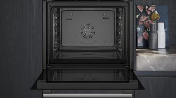 Siemens Inbouw Oven HB537GBS3B 60cm iQ500 - Zwart, Ophalen of Verzenden, Nieuw