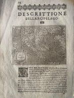 Griekenland - “Beschrijving van de archipel”; Benedetto, Nieuw