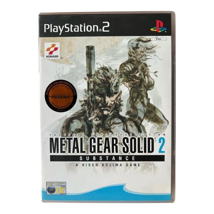 Metal Gear Solid 2: Substance + Bonus DVD (PS2), Spelcomputers en Games, Games | Sony PlayStation 2, Verzenden