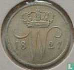 Nederland 10 cent 1827 (mercuriusstaf), Verzenden, 10 cent, Losse munt, Goud