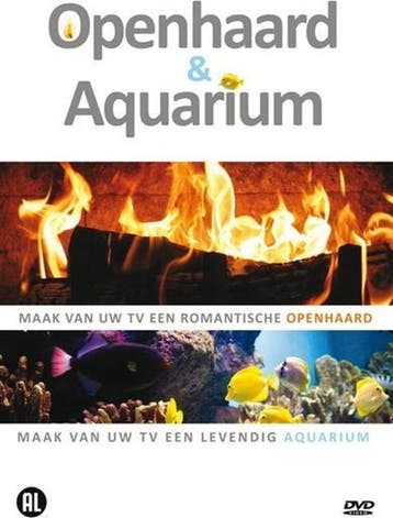 Openhaard en Aquarium (dvd nieuw), Cd's en Dvd's, Ophalen of Verzenden, Nieuw in verpakking