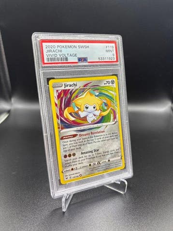 Pokémon - 1 Graded card - Jirachi 119 Foil - PSA 9 - Sword &, Nieuw